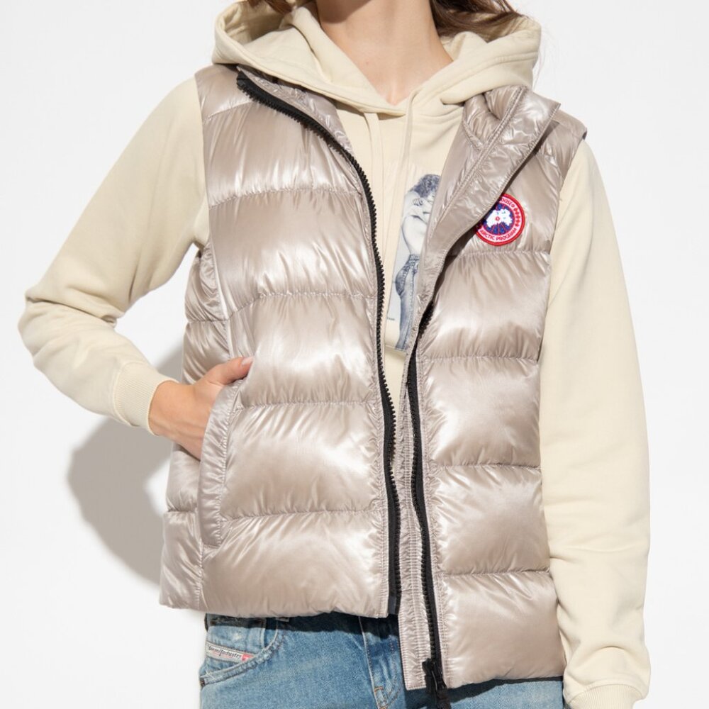 CANADA GOOSE Cypress Vest - Gold / Khaki - NEVER WORN
